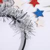 Christmas Sequins Tinsel Star Shape Shinning Hair Hoop Women Makeup Headband for Festival Performances Hair Accessories
