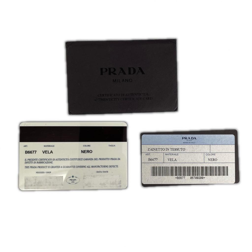 PRADA Nylon Mini Backpack B6677 Backpack Â· Daypack black Women used