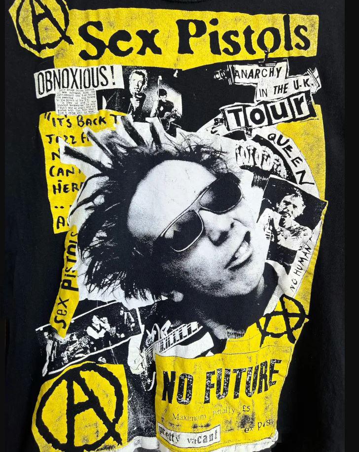 Sid Vicious Sex Pistols Punk Band Short Tee For Men Women Cotton Shirt MC313 Unisex T-Shirt