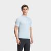 Fila Tennis Polo Shirts Men's Alice Blue Polo Collar Moderate Straight Fit A11M423113FLB