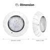 IP68 AC/DC 12V 38W Schwimmbadlicht RGB LED Wasserdicht Unterwasserlicht Teichlichter LED-Scheinwerfer für Pool