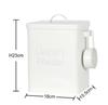 Storage Box Ins Bucket Iron Seal Moisture Proof Laundry Detergent Beads Container Pet Decorative Grain Bottle Kitchen Organizer