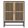 Sideboard Black 60x30x75 cm Particleboard