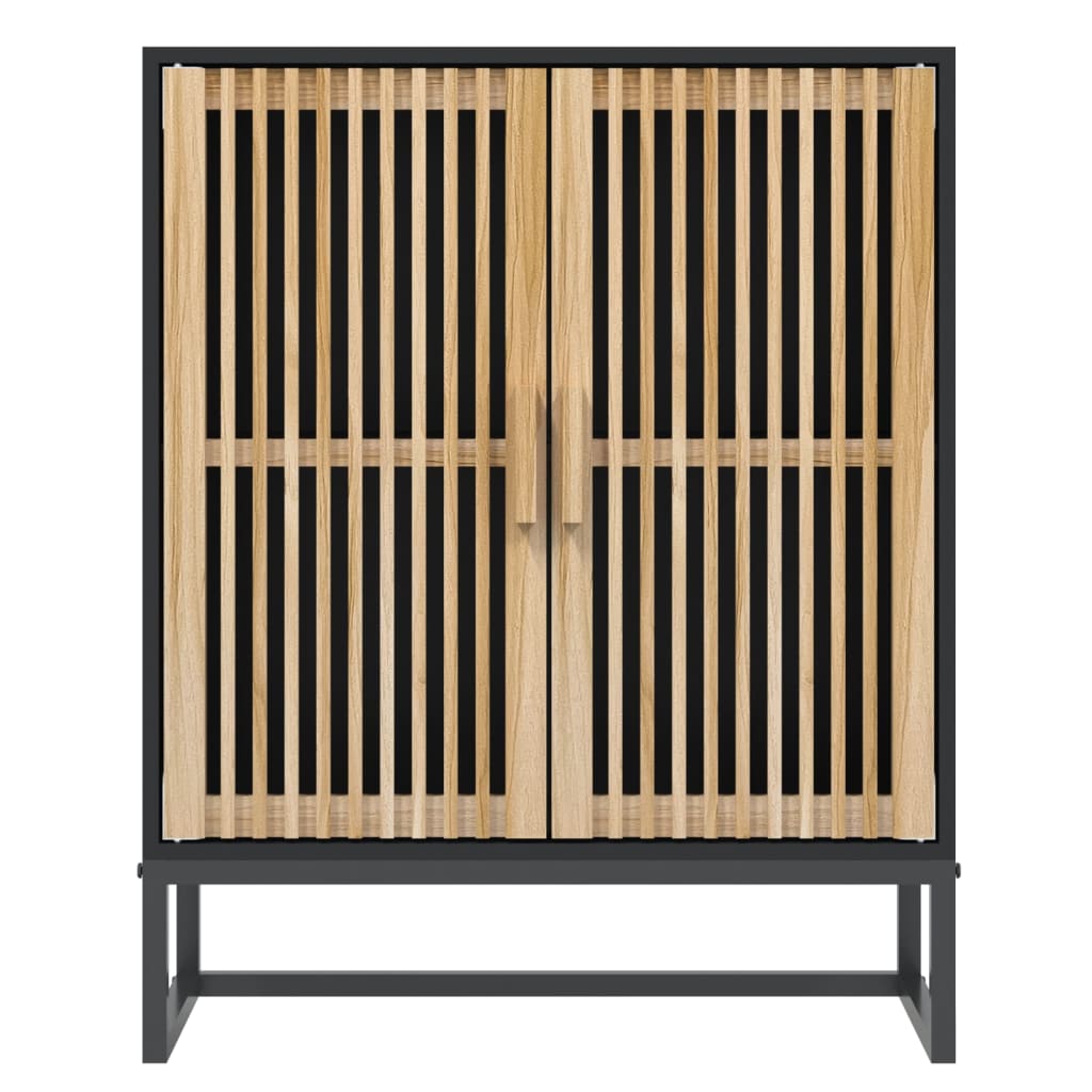 Sideboard Black 60x30x75 cm Particleboard