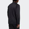 Adidas Solid Color Suit Jacket With Single-Breasted Closure Men Outerwear Black H64626