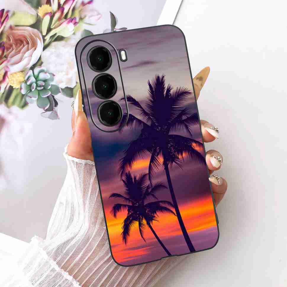 

For Itel a95 A95 5G Case Popular Painted Flowers Butterfly Silicone TPU Black Cover For ITEL A95 5G 6.67 Phone Cases Fundas ITEL A95 5G