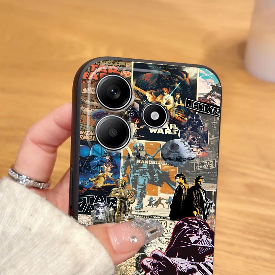 Funda Phone Cover Case for Xiaomi Redmi Note 10 11s 12s 9 14 11 10S 9S 13 Pro Plus 12 Pro 7 8 Cool A- Anakin S-Skywalker