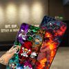 Black Soft Phone Cover Case for Xiaomi Poco C50 C61 F3 C75 F1 M5 M3 M4 M7 Pro C40 C71 X3 X4 X5 X7 Pro One Piece Portgas D Ace