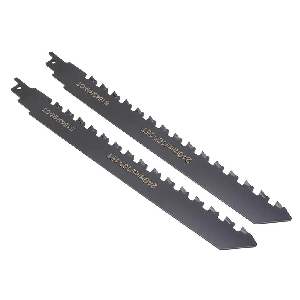 2PCS Reciprocating Saw Blades Cemented Carbide High Accuracy Pruning Reciprocating Saw Blades for