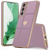 Case - Samsung - Galaxy S21 FE - Purple - Silicone - Shockproof Protection