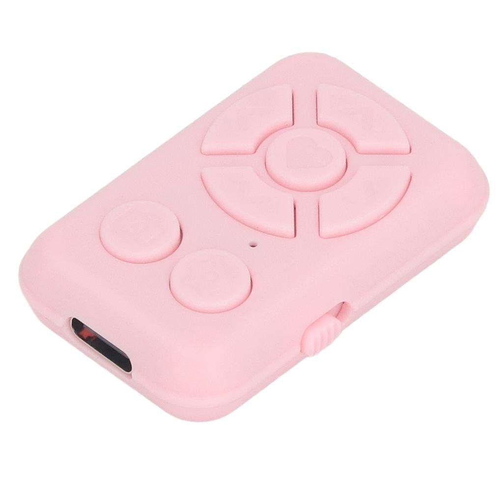 Phone Bluetooth Remote Control Rechargeable 7 Keys Wireless Media Controller for Novels Photos