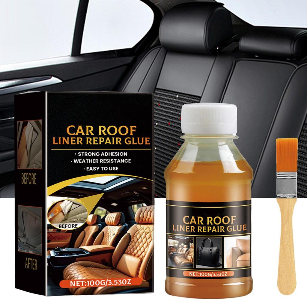 Cola para Forro de Teto de Carro Cola para Tecido de Forro de Teto de Carro Cola Autoadesiva para Reparo de Teto Interno de Carro Couro Reparo Potente Spray Fixa
