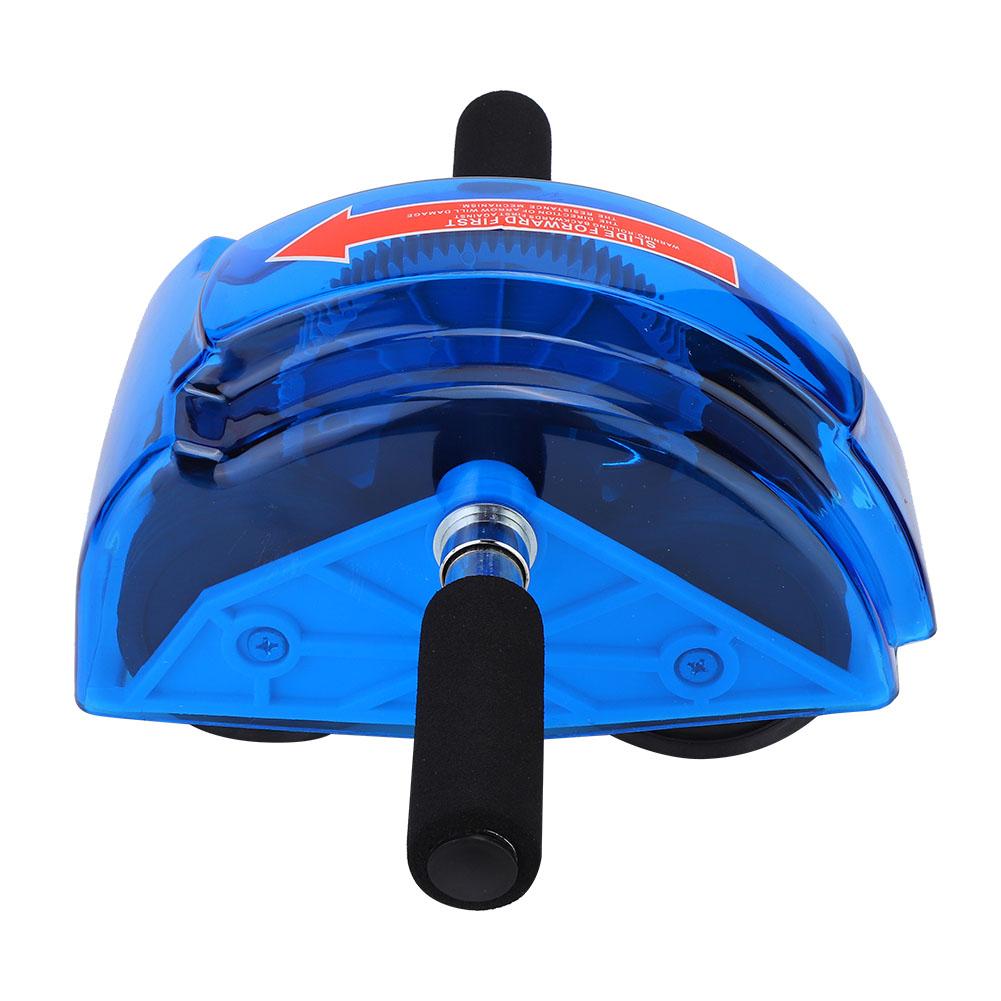 Abdomen Four Roller Wheel Abdominal Muscle Exerciser Gym Home Fitness Equipment with Gear