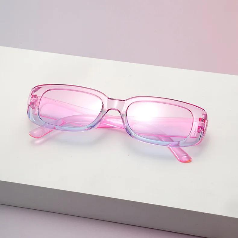 New Fashion Men'S Candy Color Small Frame Sunglasses Men Sun Glasses Women Vintage Trendy Style Eyewear