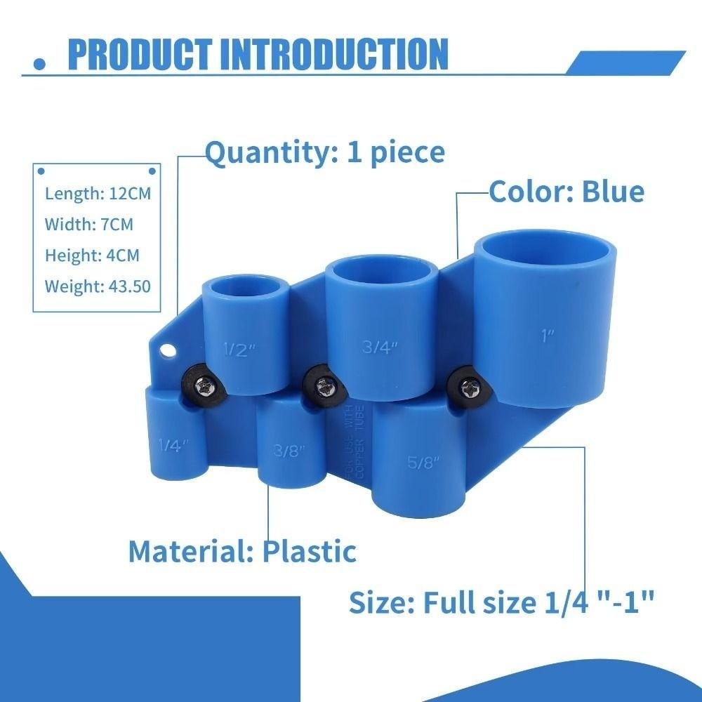 1/4 Inch To 1 Inch Chamfering Removal Tool Efficient Repairs Reliable Depth Gauge Smooth Solid Copper Pipe Tool Copper Pipe