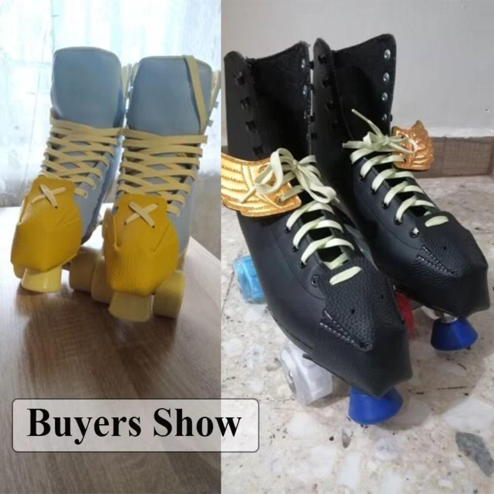 Adjustable Skate Toe Caps Leather Guard Skating Cover Protectors Skating Shoes Cover Men Women