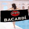 B-Bacardis Rum Große Mikrofaser Strandtücher Schnelltrocknendes Handtuch Sand Strandtücher Poolhandtuch für Reise Schwimmbad Yoga