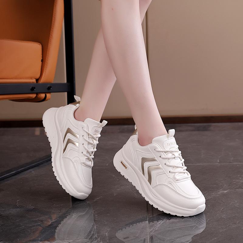 ins Korean version of Forrest Gump shoes women's 2025 spring new street shooting student running sports shoes little white board shoes women's Q171