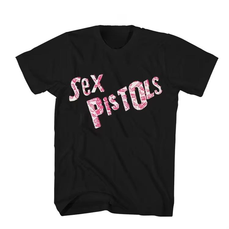 2026 New Sex Pistols Pretty Vacant Buses Vintage Graphic‑Print Unisex Short‑Sleeve T‑Shirt, Street‑Wear Casual Summer Top Women And Men T-Shirt