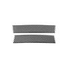 Carbon Fiber Car Interior Center Console Storage Box Panel Strips Decoration Sticker For Mercedes Benz C Class W203 2005-2007