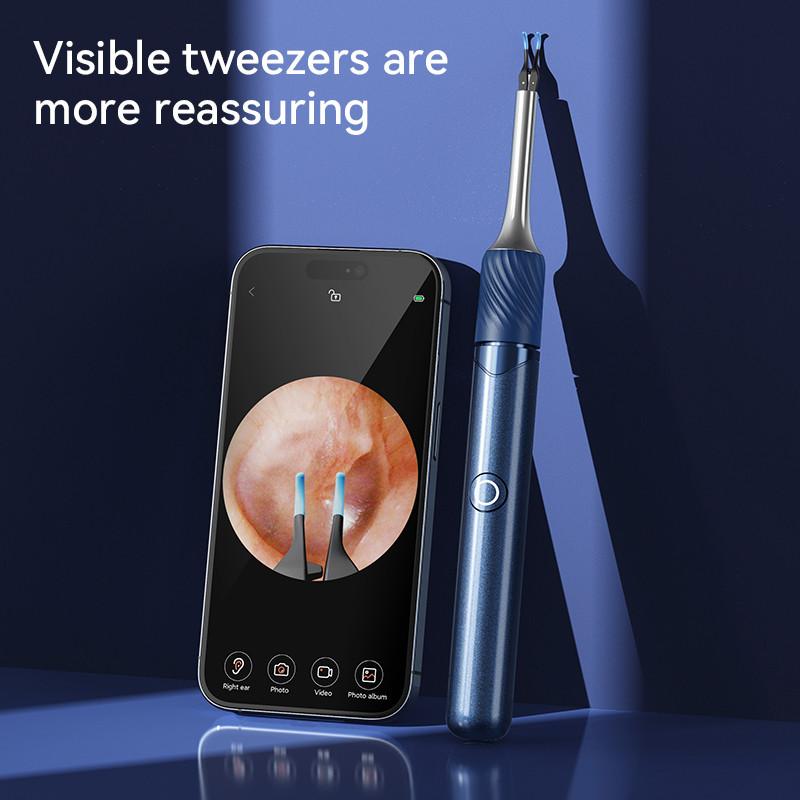 Smart Visual Ear Cleaner Portable Ear Wax Removal Tool Health Care Ear Picking Tweezers Wireless WiFi Endoscope