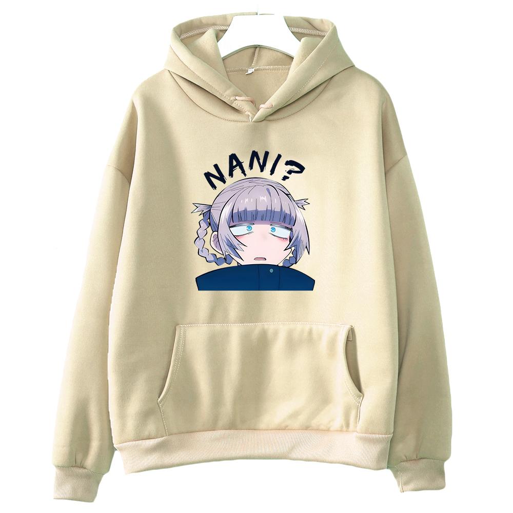 Nazuna Nanakusa Waifu Nani Print Hoodie Senpai Hentai Women/men Casual Sweatshirts Call of The Night Anime Pullovers Oversized