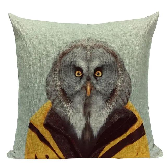 Cute Cartoon Animals Koala Panda Bear Polyester Sofa Home Pillows Cover Decorative Cushion Cover Almofadas Pillowcase