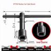 Vertical Lathe Chuck Wrench Key & Square Tool Holder - Extended Hardened (Sizes: 8, 10, 12, 13, 14, 17, 19)