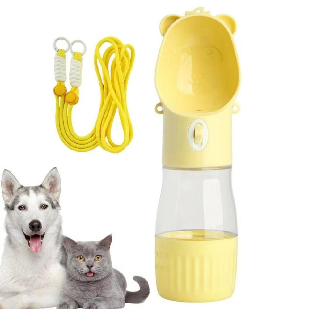 

Leak Proof Drinking Cup for Puppy Portable Water Bowl for Dog Dog Water Bottle Hiking Purple-Water Cup