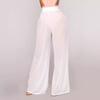 Summer Women's Sexy Perspective High Waist Women's Long Casual Y2k Straight Pants Women's Perspective Wide-leg Trousers