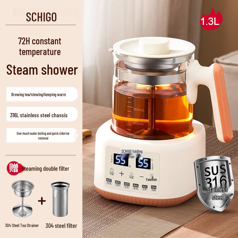 Zhigao Smart Temperature-Controlled Tea Maker & Electric Kettle for Home and Office