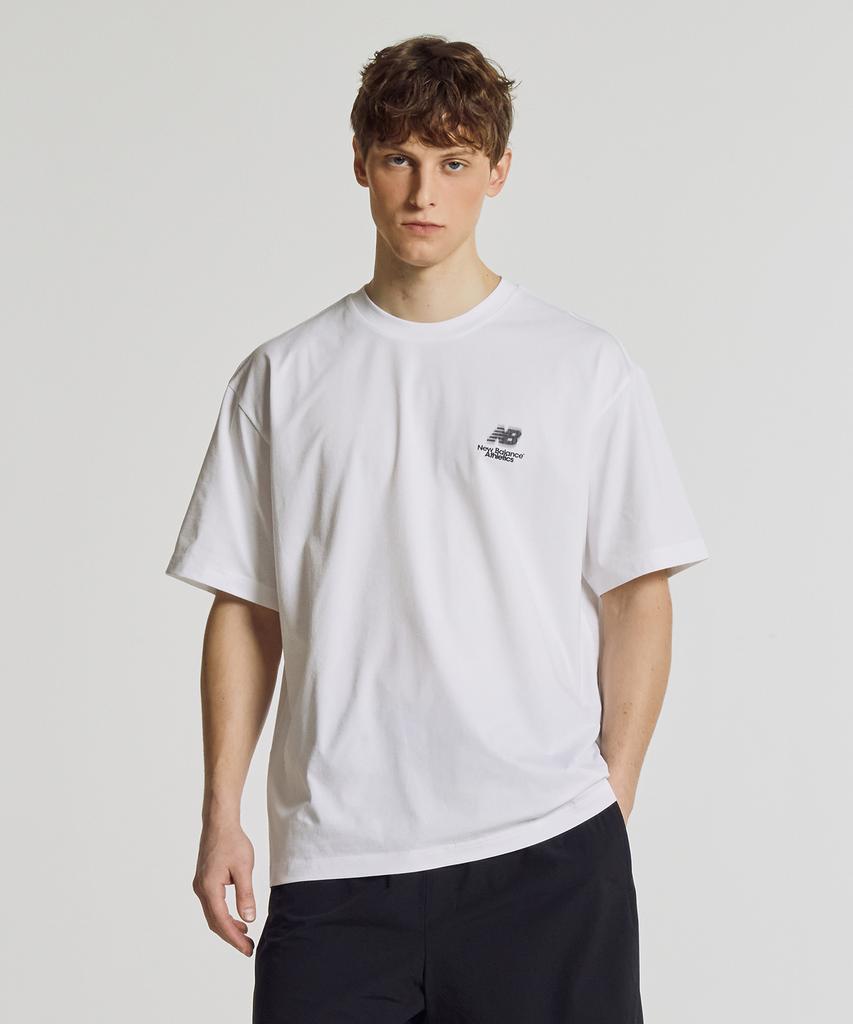 Nyuballanseu Nbneg31603 / Uni Frozen Boston Short Sleeve Tee (White)