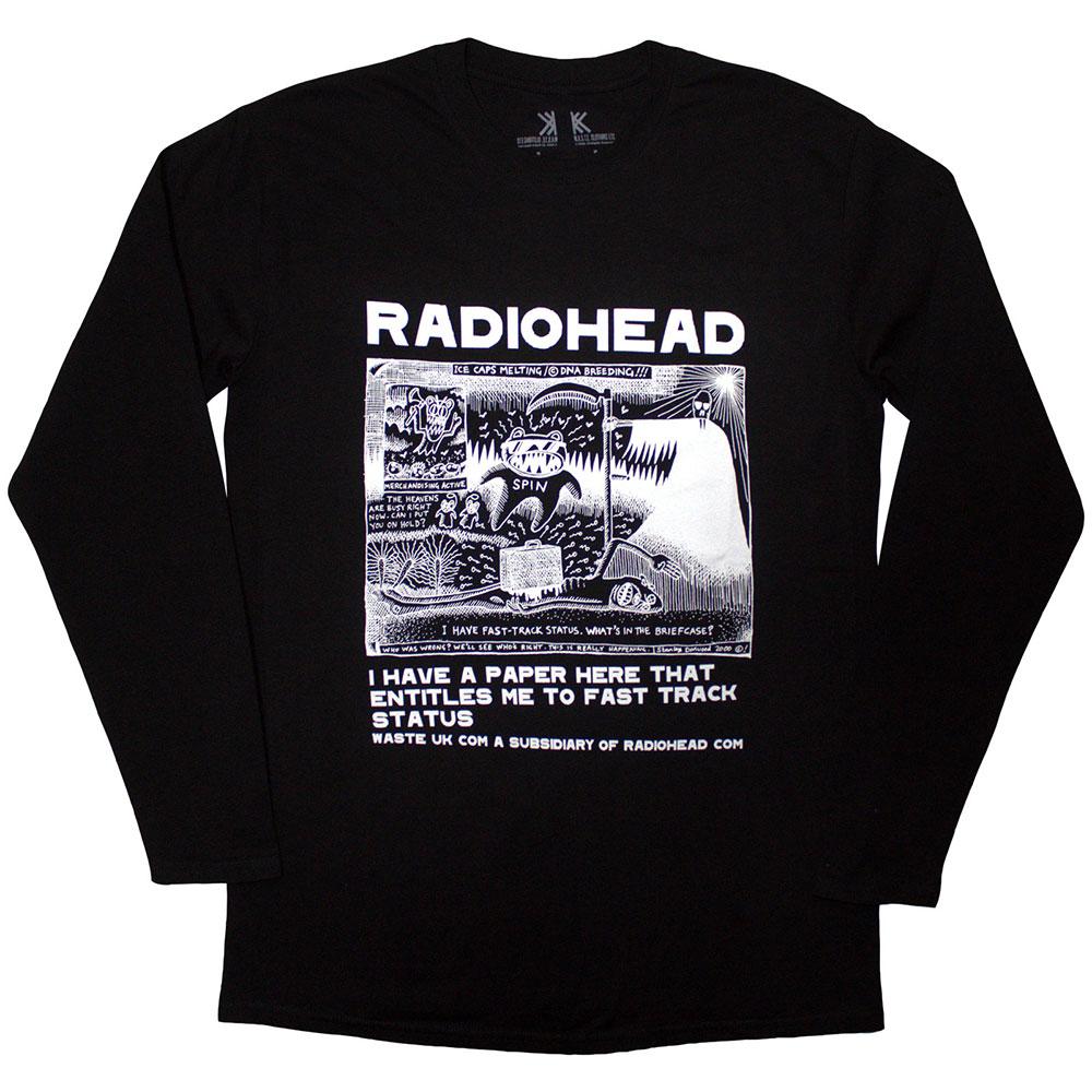 Radiohead Unisex Adult Ice Caps Long-Sleeved T-Shirt