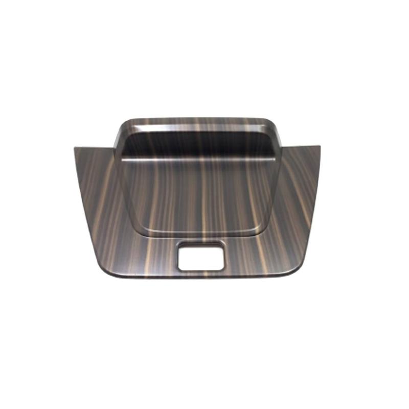 Car Styling ABS Plastic Center Console Navigation Frame Rear Trim Cover For Honda CRV CR-V 2024 Auto Interior Accessories
