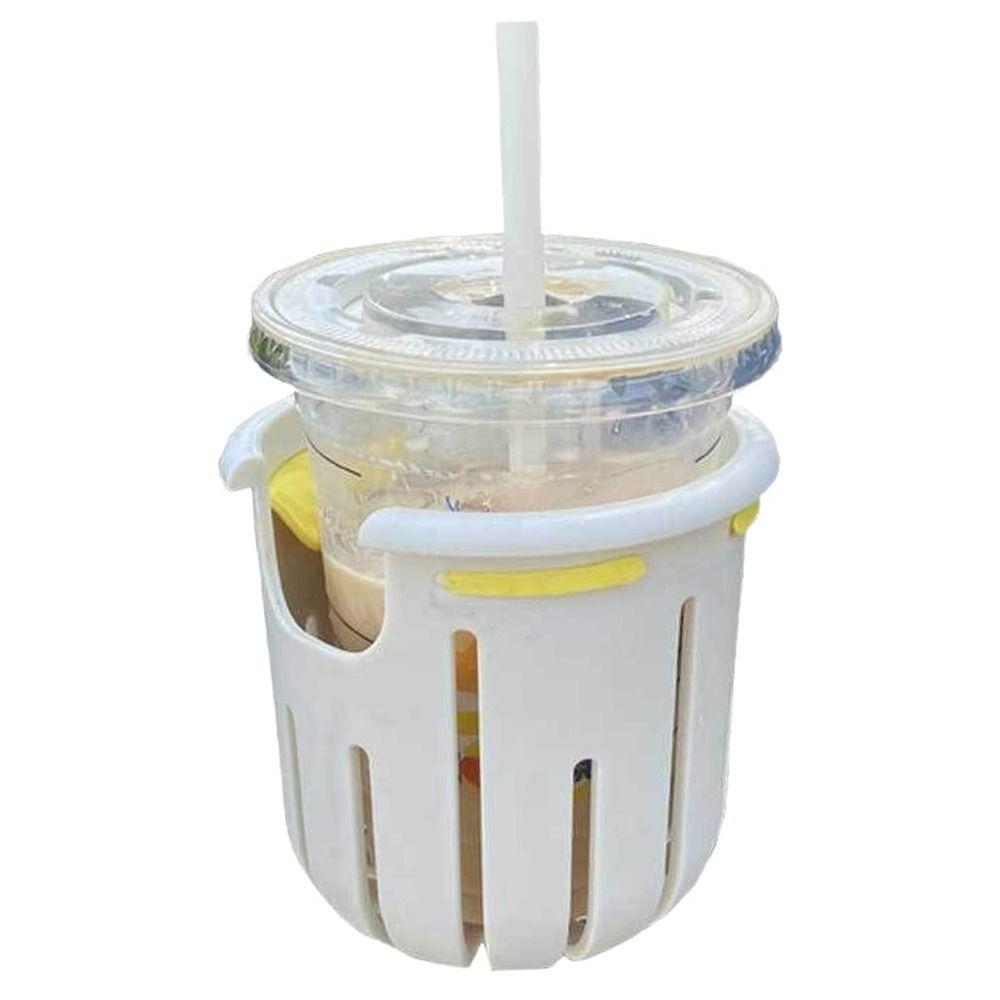 Plastic Drink Holder Stable Drink Cup Holder Portable Baby Stroller Water Cup Holder  Universal
