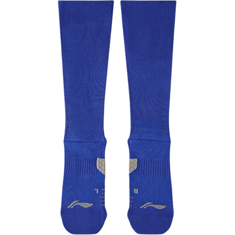 Li Ning Knee High Socks Unisex 1 Pack Bright Royal Blue AWLT015-2 L