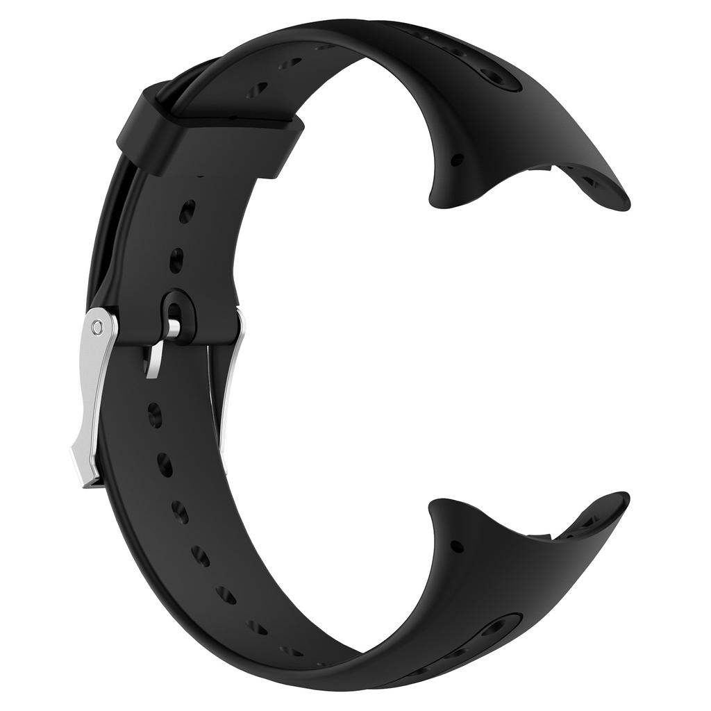 Black Strap For Garmin Swim Sport Watchband Soft Silicone Band Bracelet Accessories Correa