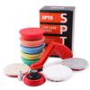 SPTA Drill Polishing Kit, 11Pcs 3-Inch Buffing Polishing Pads, Car Foam Drill Buffing Pad, Polishing Pads Kit, Buffer Polisher Kit For Car Polishing,