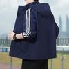 Men's Coat Men's Coat Spring Jacket Hooded Plus Size Men's Coat Men's Spring and Autumn Coat