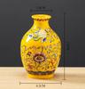 Antique Blue and White Chinese Porcelain Vase - European & American Handicraft for Flower Arrangements