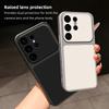 For Samsung Galaxy S22 Ultra Case S21Ultra Cover Leather Case Luxury Lens Protection Phone Case Protect Matte leather Back Cover