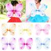 Fairy Wings Dress-Up Butterfly Wings Costume Sparkle Princess Angel Wing for Halloween Party Favor Cosplay Costume Dress Up Prop
