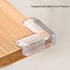 Transparent L-Shaped Silicone Table Corner Protectors