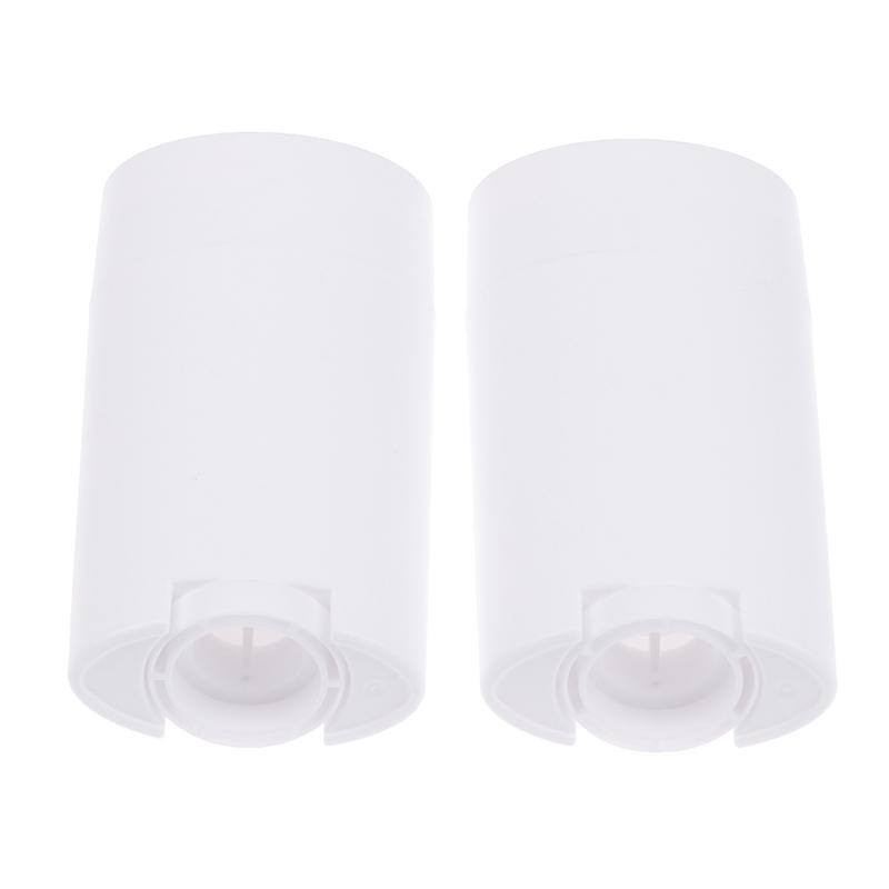 

1 шт. 75 г ПП пустые контейнеры для дезодоранта многоразовая пластиковая выкручивающаяся бутылка для самодельного натурального дезодоранта стик туба косметика белый