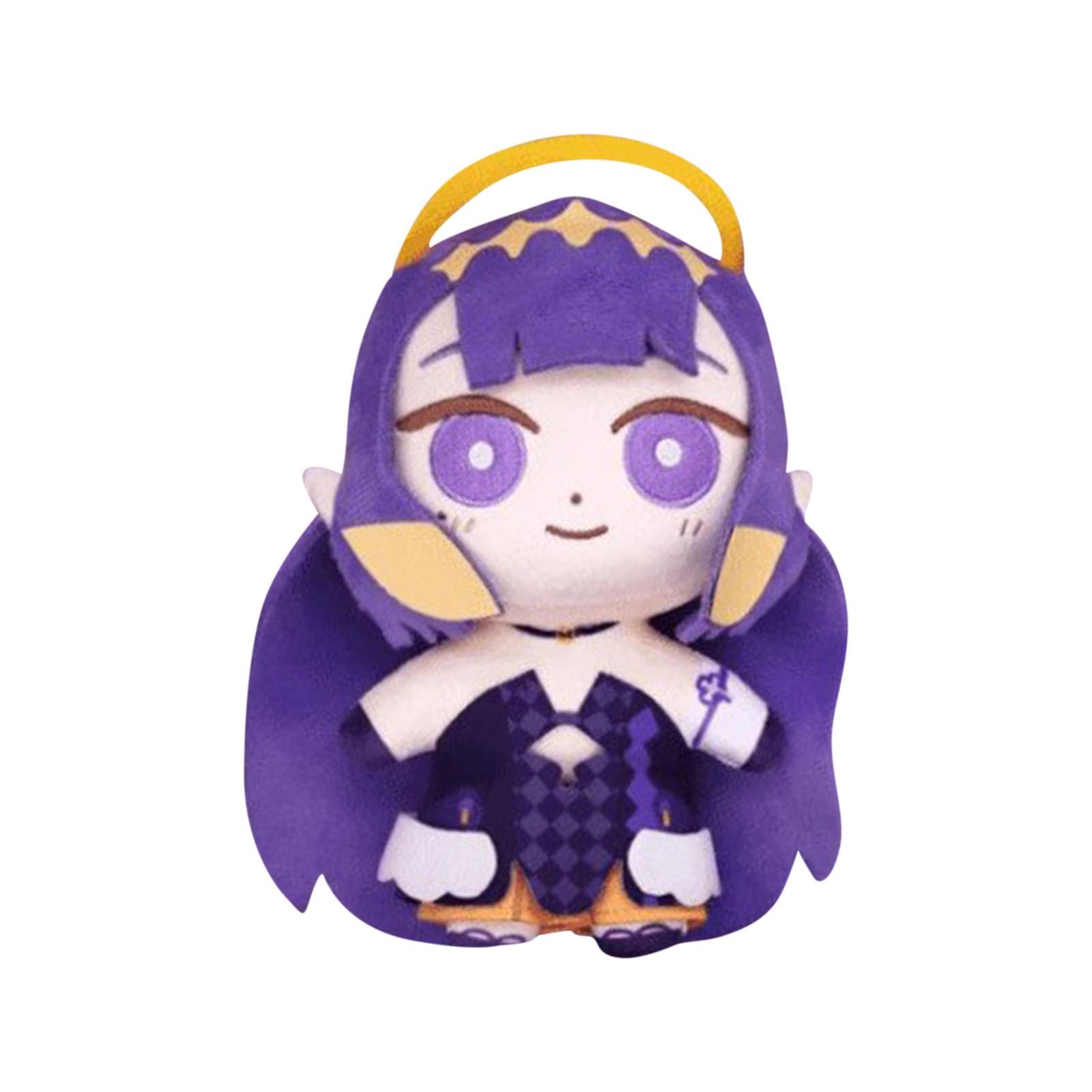 

Милая и необычная плюшевая игрушка енот креативный подарок для детей(Нет стандарта) One Size фиолетовый