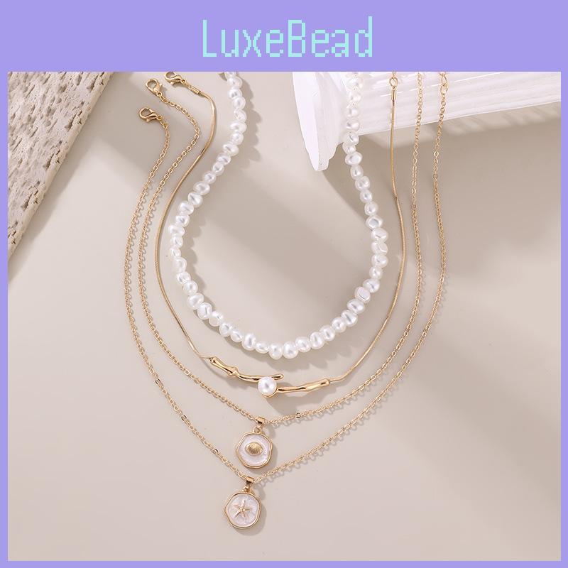 Geometric Pendant Necklace For Women With Zinc Alloy Metal Drop Design Summer Fashion Jewelry