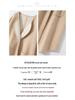 Versatile Cashmere Long Coat: Round Neck, Buttonless, Mid-Length, Stylish and Casual, Long-Sleeved Outerwear for Autumn/Winter.