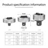 1/4 3/8 1/2 Drive Palm Ratchet Wrench Set Reversible Ratcheting Finger Socket Driver Stubby Thumbwheel Ratchet For Tight Spaces