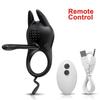 Vibrating Cock Ring Penis Ring for Men Ejaculation Delay Remote Control Penis Extension Clit Stimulator Sex Toy for Couples 18+