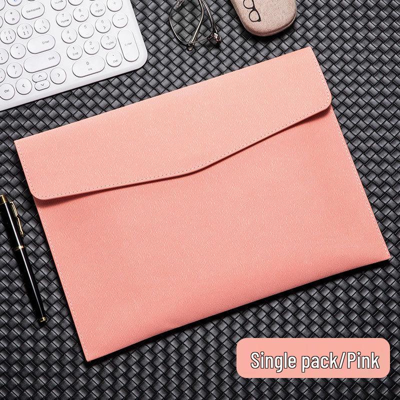 

Кожаная папка для документов формата А4 - Корейский стиль, настраиваемая сумка для файлов с возможностью нанесения логотипа